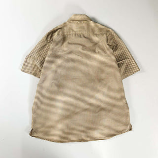 00's Eddie Bauer シアサッカー チェック レギュラーカラー S/Sシャツ