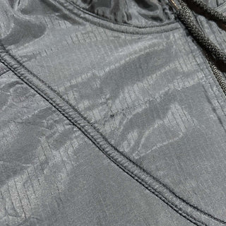 90's～00's Sierra Pacific ブラック ナイロン×フリース 切替 ハーフジップ プルオーバー ジャケット