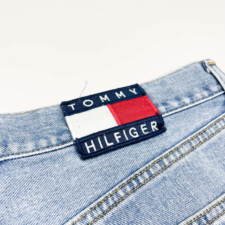 90's TOMMY HILFIGER ワイドデニムショーツ