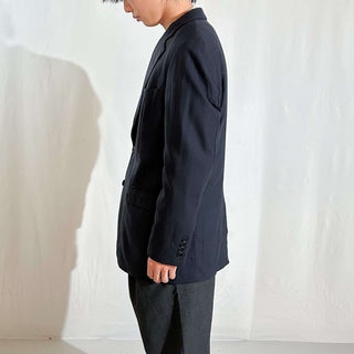 ～00's Brooks Brothers ブラック シングルブレスト テーラード ジャケット