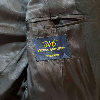 ～00's Brooks Brothers ブラック シングルブレスト テーラード ジャケット