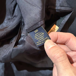 ～00's Brooks Brothers ブラック シングルブレスト テーラード ジャケット