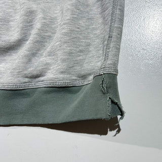 90's～00's NIKE ボロ センタースウッシュ Vネック スウェット シャツ