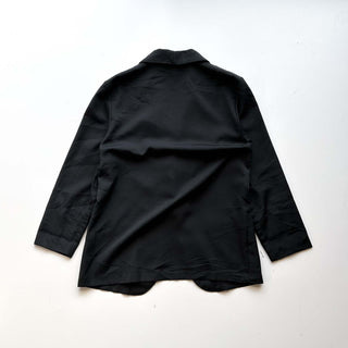 90's  REQUIREMENTS ブラック ポリエステル×レーヨン イージー ジャケット