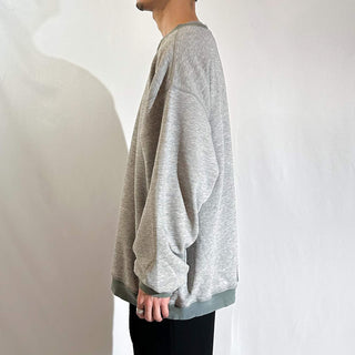 90's～00's NIKE ボロ センタースウッシュ Vネック スウェット シャツ