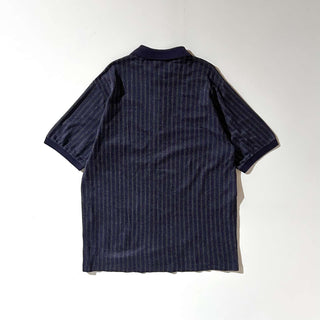 90's "made in ITALY" Bobby Jones ストライプ S/Sポロシャツ