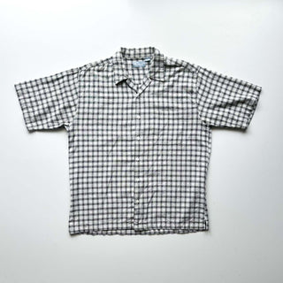 00's X.DRIVE オープンカラー チェック S/Sシャツ