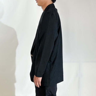 90's  REQUIREMENTS ブラック ポリエステル×レーヨン イージー ジャケット