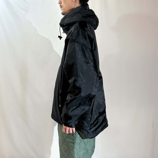 00's UTILITY 裏キルティング アノラックタイプ ハーフジップ シェル ジャケット