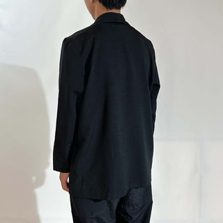 90's  REQUIREMENTS ブラック ポリエステル×レーヨン イージー ジャケット