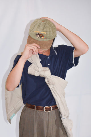 90's NIKE チンストラップ ラグラン ブルゾン ジャケット