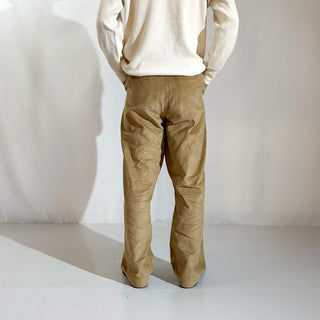 90's～ "deadstock" LANDS' END ２タック コーデュロイ パンツ (BRONZE 35×30)