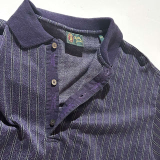 90's "made in ITALY" Bobby Jones ストライプ S/Sポロシャツ