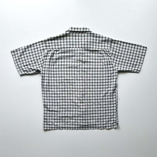 00's X.DRIVE オープンカラー チェック S/Sシャツ