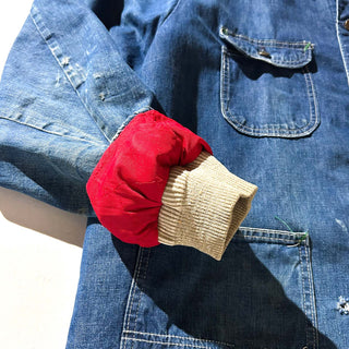 70's KEY IMPERIAL 裏ブランケット ボロ カバーオール ジャケット