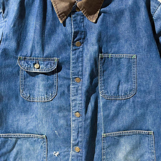 70's KEY IMPERIAL 裏ブランケット ボロ カバーオール ジャケット