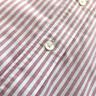 00's Brooks Brothers "Supima Cotton" ストライプ オックスフォード ボタンダウン L/Sシャツ
