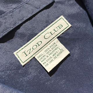 90's IZOD CLUB ドローコード アノラック ジャケット