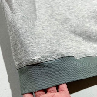 90's～00's NIKE ボロ センタースウッシュ Vネック スウェット シャツ