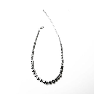 silver925 ナバホパール風 ネックレス