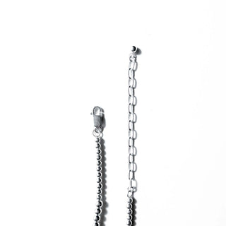 silver925 ナバホパール風 ネックレス