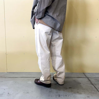 80's～90's "made in USA" L.L.Bean 2タック チノ パンツ
