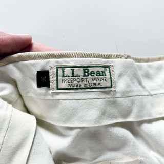 80's～90's "made in USA" L.L.Bean 2タック チノ パンツ
