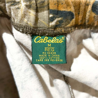 90's～00's Cabela's ドローコード カモフラージュ スウェット パンツ