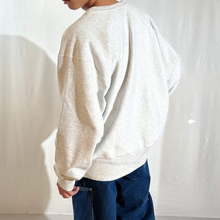 90's champion "極太アーム" リバースウィーブ カレッジ プリント スウェット シャツ