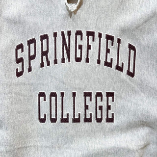 90's champion "極太アーム" リバースウィーブ カレッジ プリント スウェット シャツ