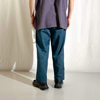 90's "made in USA" Dickies ペンキ 874 ワーク パンツ(ブルーグリーン)