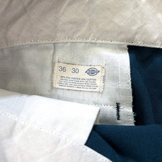 90's "made in USA" Dickies ペンキ 874 ワーク パンツ(ブルーグリーン)