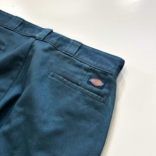 90's "made in USA" Dickies ペンキ 874 ワーク パンツ(ブルーグリーン)