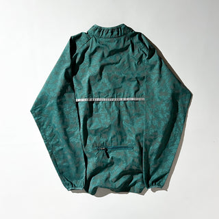 90's "made in USA" L.L.Bean illumi NITE ドローコード 総柄 リフレクタ― サイクリング ジャケット