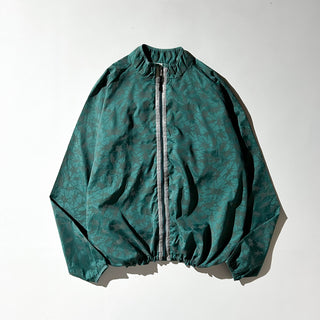 90's "made in USA" L.L.Bean illumi NITE ドローコード 総柄 リフレクタ― サイクリング ジャケット