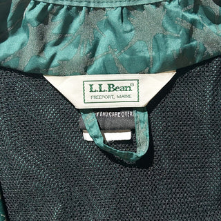 90's "made in USA" L.L.Bean illumi NITE ドローコード 総柄 リフレクタ― サイクリング ジャケット
