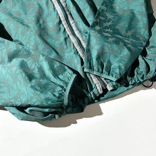 90's "made in USA" L.L.Bean illumi NITE ドローコード 総柄 リフレクタ― サイクリング ジャケット