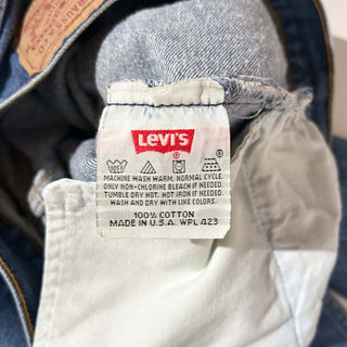 90's "made in USA" Levi's 501 ストレート デニム パンツ (33×31)