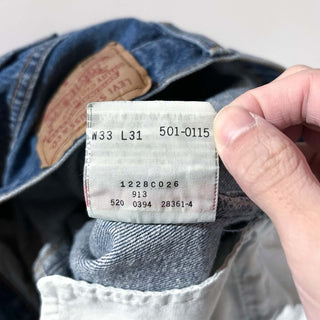 90's "made in USA" Levi's 501 ストレート デニム パンツ (33×31)