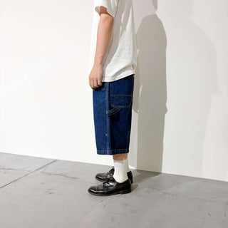 00's "made in BRAZIL" guess jeans 濃紺 デニム スケーターショーツ