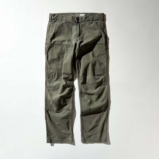 Carhartt オリーブ ダブルニー ダック パンツ