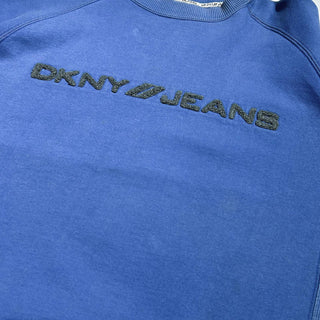 DKNY jeans リバースウィーブタイプ ブランドネーム プリント スウェット シャツ