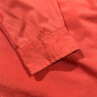 90's～ OLD RALPH LAUREN "classic fit" オレンジ ボタンダウン L/Sシャツ