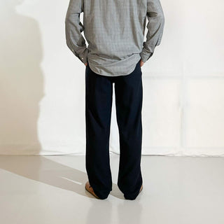 00's RALPH LAUREN ブラック ドローコード パジャマ パンツ