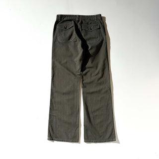 00's JOHN VARVATOS ヘリンボーン フレア パンツ