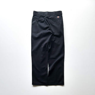 00's Dickies 874 ブラック ワーク パンツ(30×30)