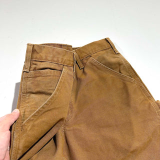 00's Carhartt フェード ダック ペインター パンツ(ブラウン)