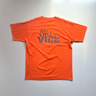 00's FRUIT OF THE LOOM "MY ONLY VICE" 両面プリント Tシャツ