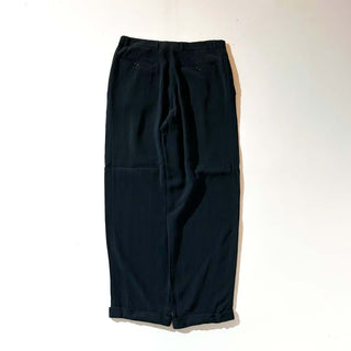 90's～00's SOKRATES OMEGA レーヨン×バージンウール 2タック スラックス