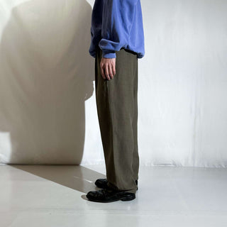 90's Levi's "SLATES" ライトブラウン 2タック スラックス